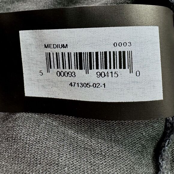 Yeezy GAP Engineered by Balenciaga Dove Long Sleeve Tee - Size Medium - Black - Picture 10 of 12